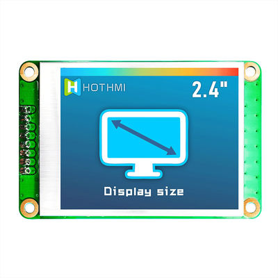 Módulo médico 240x320 HTM-TFT024A16-SPI de vista completa de TFT LCD de 2,4 polegadas