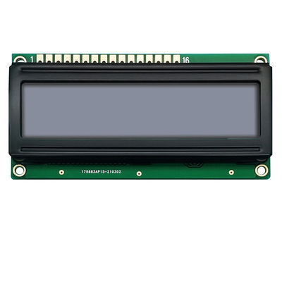 cor verde amarela HTM1602-12 do módulo médio do LCD do caráter 16x2