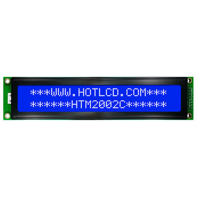 Módulo prático do caráter de 20x2 LCD, módulo verde amarelo HTM2002C de STN LCD
