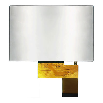 5 tela táctil largo do módulo de TFT LCD da temperatura do monitor da polegada 800X480 Pcap