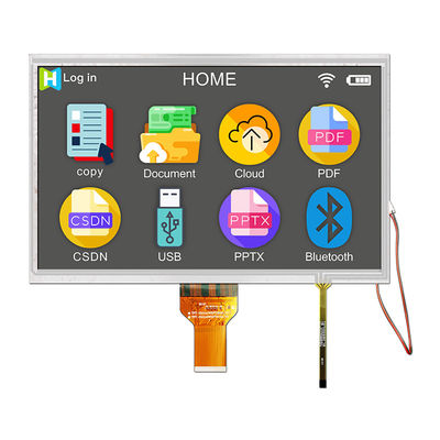 10,1 exposição legível do LCD da luz solar da polegada LVDS IPS com o painel de toque Resistive H101A9WSIFTKR40