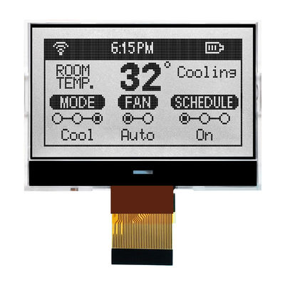 Negativo gráfico HTG12864 transmissivo do módulo de múltiplos propósitos 128X64 ST7565R do LCD da RODA DENTEADA