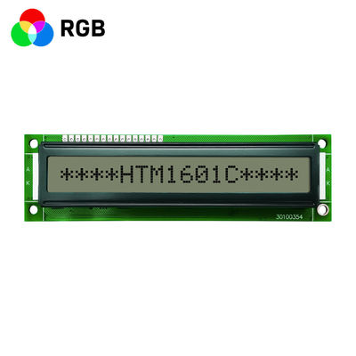 Display LCD de 1x16 caracteres FSTN+ com luz de fundo RGB-Arduino
