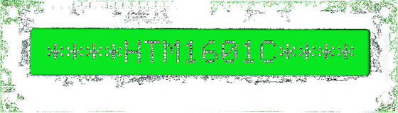 Display LCD de 1x16 caracteres FSTN+ com luz de fundo RGB-Arduino