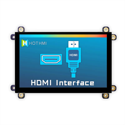 polegada 800x480 da exposição 5,0 de 600cd/M2 VGA HDMI LCD de múltiplos propósitos
