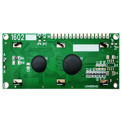 módulo STN médio HTM1602A verde amarelo de 16x2 16 PIN Character LCD