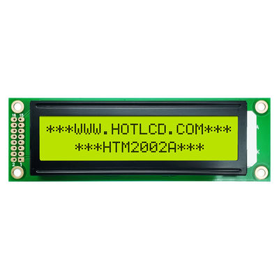 módulo do LCD do caráter de 20x2 MCU prático com luminoso verde HTM2002A