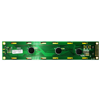 o módulo industrial do LCD do caráter 5V indica 40x2 8 HTM4002C mordido