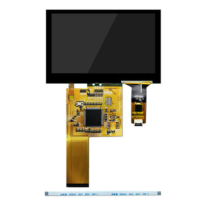 4,3 fabricante da exposição de TFT LCD do monitor de Pcap do monitor da polegada 800x480 TFT Lcd