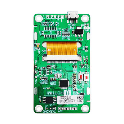 Exposição branca da polegada 240x320 UART TFT do diodo emissor de luz 2,4 com toque Resistive