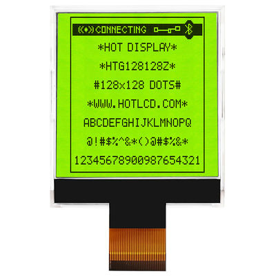 exposição STN-cinzenta gráfica HTG128128Z do módulo SSD1848 do LCD da RODA DENTEADA 128X128