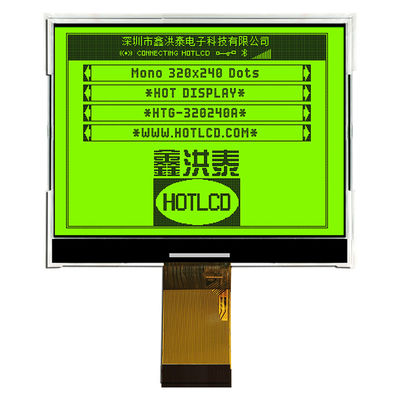 Exposição gráfica Transflective positivo HTG320240A do módulo 320x240 ST75320 FSTN do LCD da RODA DENTEADA de SPI
