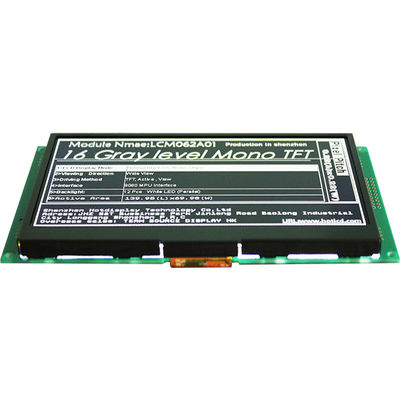 6,2 luz solar de TFT LCD da definição da exposição 640x320 do Lcd da polegada monitor legível da MONO