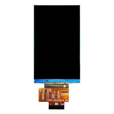 A tela vertical 480x800 IPS LCD de TFT LCD de 4,3 polegadas monitora o fabricante da exposição de TFT LCD