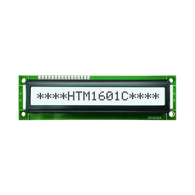1X16 Caracter LCD Display FSTN+ fundo cinza com luz de fundo branca-Arduino